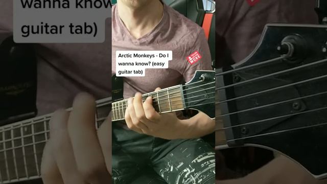 Arctic Monkeys - Do I Wanna Know (easy guitar tabs)