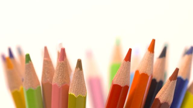 Футаж цветных карандашей смотреть онлайн