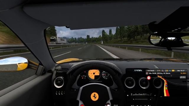 Vozimo ferrari 200 na sat [ets2] смотреть онлайн