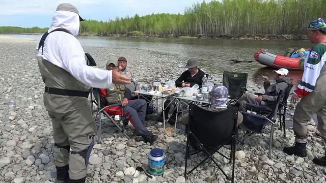 Новая сборная команда из интернета  в ТАЙГЕ на РЫБАЛКЕ (2 часть - заключительная)