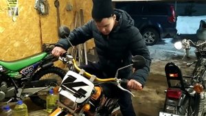? Kawasaki Super Sherpa KL250. Посмотрели мотоцикл