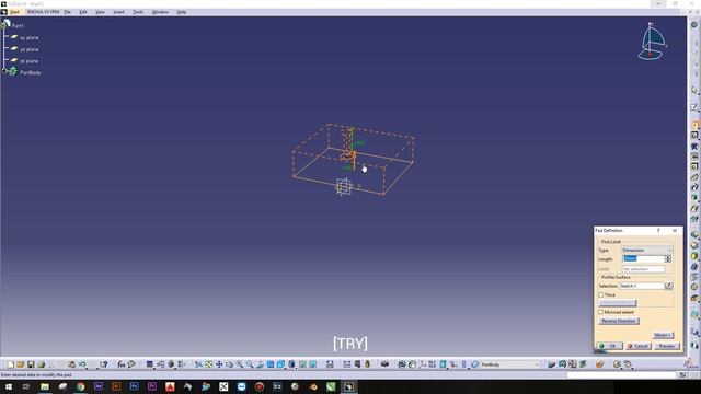 Catia - Sketch - Construction Standard Elements - Yardımcı Çizgiler [TRY]