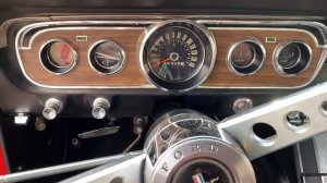 1965 Ford Mustang Fastback K Code 289 HIPO 4 Speed Pony Interior