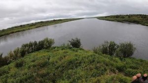 At the confluence of the rivers Mustache and Vorkuta. На слияние рек Воркуты и Усы.