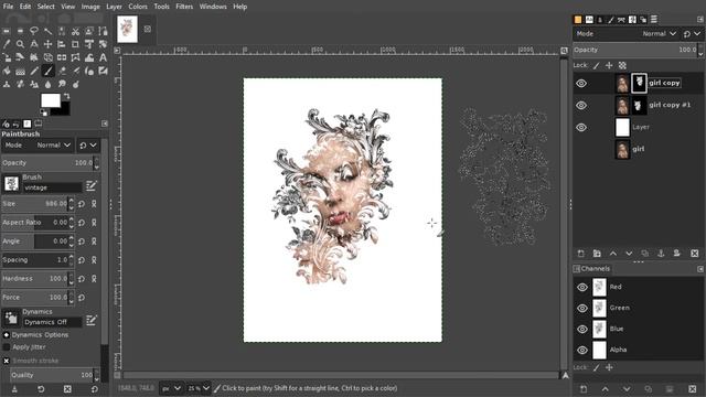 Image Editing in Gimp | How to edit Image in Gimp 2.10 Beginners tutorial смотреть онлайн