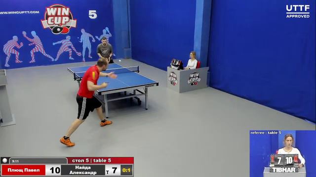 16:30 Плющ Павел 3-1 Найда Александр cтол 5 ЮГ-3 29.04.21 смотреть онлайн