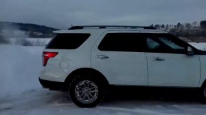 FORD EXPLORER\\ТЕСТ-ДРАЙВ ПО СНЕГУ