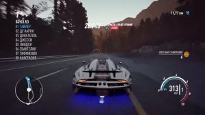 Need for Speed™ Payback_Самая быстрая машина Regera