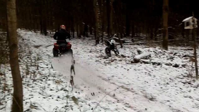 Электроквадроцикл 10 кВт из ATV110