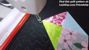 Longarm Quilting Zigzag Zippling and Simple Ruler Quilting