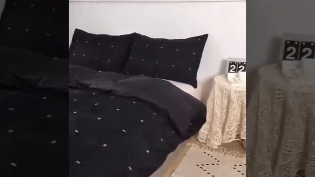 Комплект постельного белья из полиэфирного волокна для двуспальной кровати на Алиэкспресс смотреть онлайн