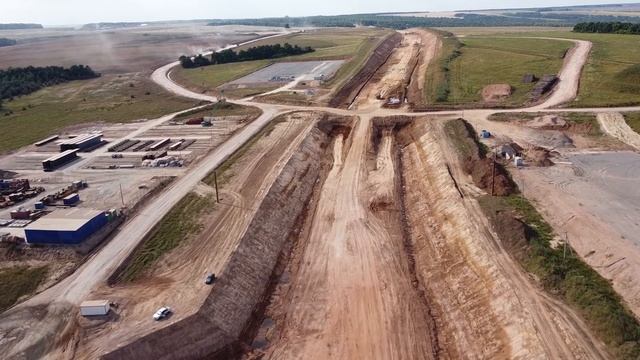 Трасса М-12. Этап 8. Возле волги. Правый берег. 18.08.2022 смотреть онлайн