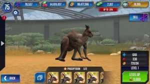 PROCOPTODON - Jurassic World The Game Vs Jurassic Park Builder