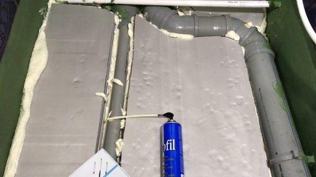 А вы так экономили? Душ на деревянном полу (ч.3): гидроизоляция, пенополистерол, монтажная пена