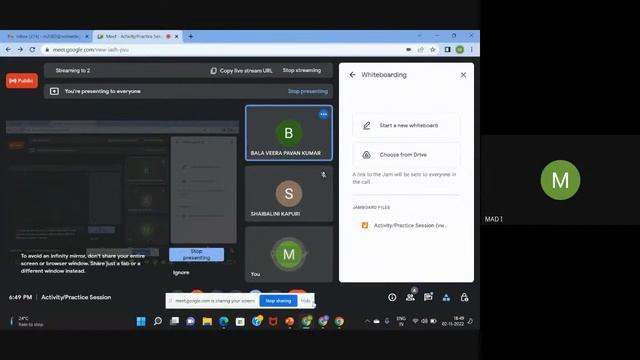 Activity/Practice Session - Week 9 смотреть онлайн
