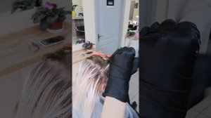 Осветление волос в открытой технике