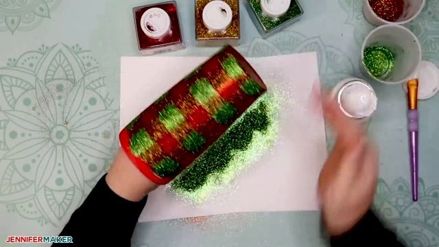 DIY Plaid Glitter Tumblers - Full Process, Start to Finish! (+ Free Winter Decal Designs) смотреть онлайн