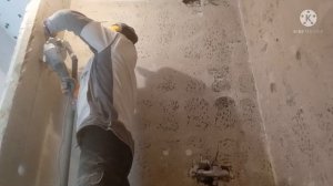 Электромонтаж в квартире. Монтаж провода на "площадки под стяжку". Отверстия для подрозетников.