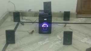 Sound test of f&d f3800x 5.1 home theatre system.