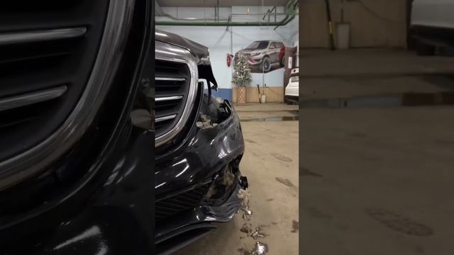 Кузовной ремонт и окрас Mercedes-Benz E-Class W213 . До.