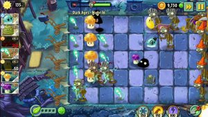 PvZ 2 Dark Ages (Тёмные Века) день 16