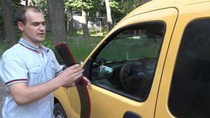 Ветровики, дефлекторы окон Cobra Tuning  установка