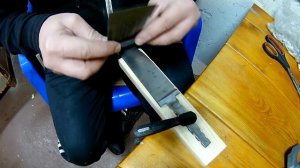 Нож из фуганка своими руками, часть 2