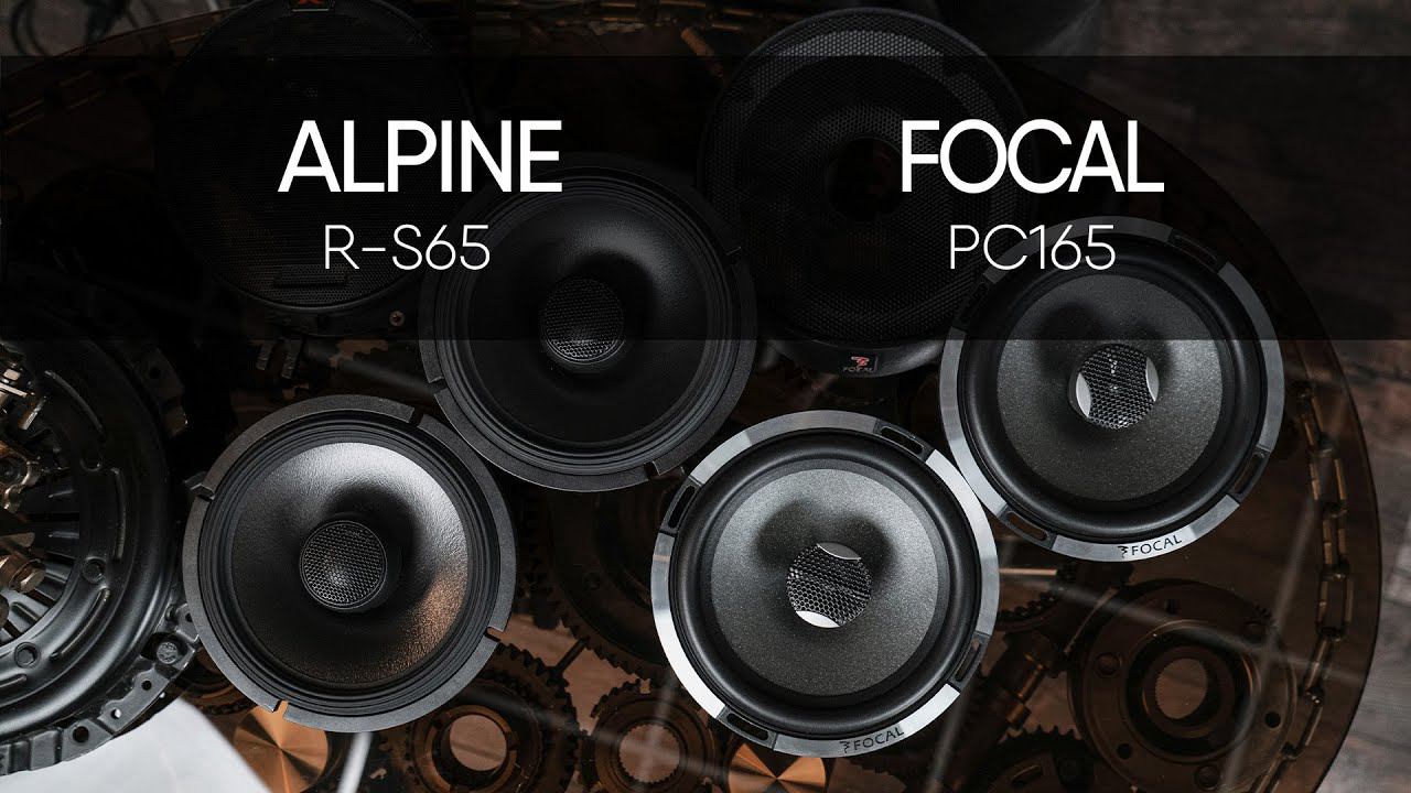Focal PC165 vs Alpine R-S65