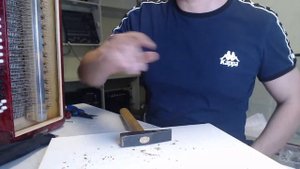 Стрим. Установка ремней на баян.
