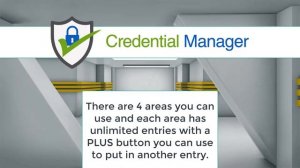 Credential Manager Intro