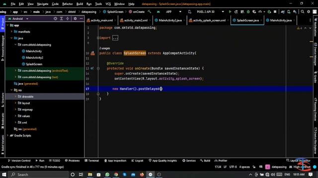 Splash Screen tutorial for beginners in hindi/urdu || Android Studio || Java
