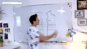 СПОЙЛЕР 39. Как заложить в лекалах наплыв из подкладки по низу изделия?