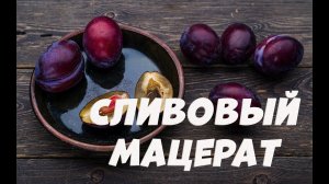 Сливовый мацерат легко и просто. Сливовая водка.