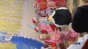 Алина танцует Восточный танец на утреннике