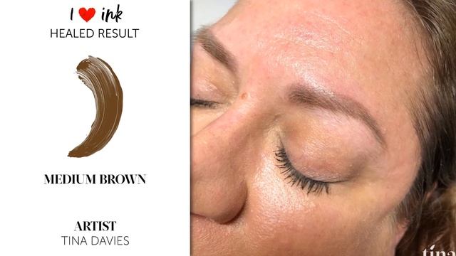 Заживший результат Medium Brown от Tina Davies . смотреть онлайн