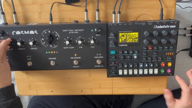 @somasynths Cosmos + @elektron Digitone: Electronic Ambient Meditative Jam смотреть онлайн