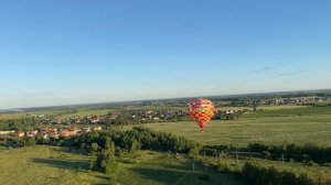 ПОЛЁТ на ВОЗДУШНОМ ШАРЕ / Кострома вид с птичьего полёта /