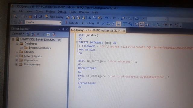 Create Database From Another Database Mdf File In Microsoft Sql Server Management Studio смотреть онлайн