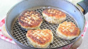 Котлеты из свинины с хлебом