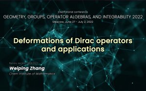 Deformations of Dirac operators and applications