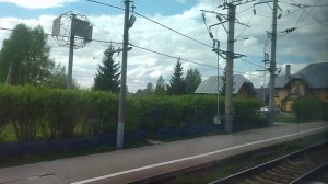 24.05.2023. Россия. Архангельская область. Подъезжаю к ж/д-станции Обозёрская