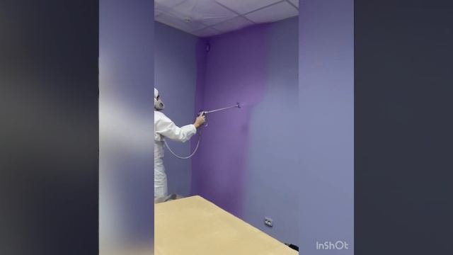 Механизированная покраска стен смотреть онлайн