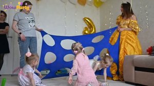 Принцесса Белль на дне рождения Насти | wow-party.ru