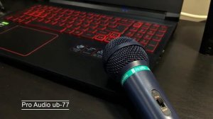 Обзор звучания микрофонов Audix F50,Pro Audio UB-77,Elenberg.