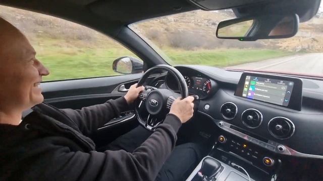 Kia Stinger GT    киа стингер 370 л.с.
