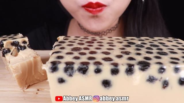 ASMR WEIRD FOOD EDIBLE BOBA TEA (FAIL GIANT TAPIOCA JELLY EATING SOUNDS ゼリー タピオカを食べる 咀嚼音 타피오카펄 젤리 먹