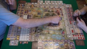 184 Великий западный путь 1/3 часть   играем в настольную игру.