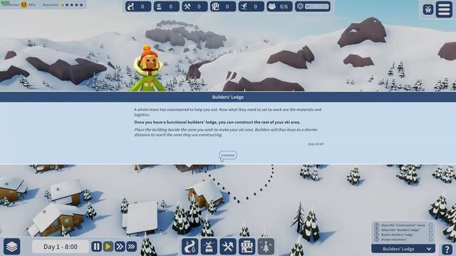 Snowtopia: Ski Resort Tycoon / Gameplay / No voice / Walkthrough / PC Steam game / HD 1080p 60 FPS смотреть онлайн