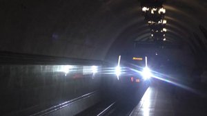 Метропоезд 81-765/766/767 Москва станция Киевская
