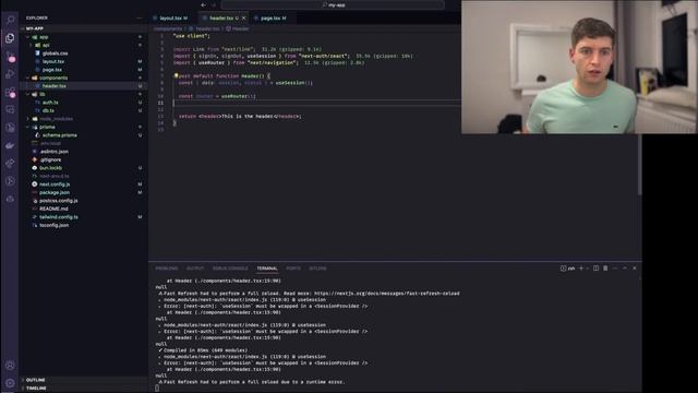 Database Session Authentication with Prisma & NextJS App Directory